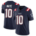 Kooe NE.Patriots #10 Drake Maye Player Navy Vapor Untouchable Home Game Stitched Jerseys