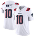 Kooe NE.Patriots #10 Drake Maye Player White Vapor Limited Stitched Jerseys