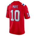 Kooe NE.Patriots #10 Drake Maye Red Player Game Stitched Jerseys