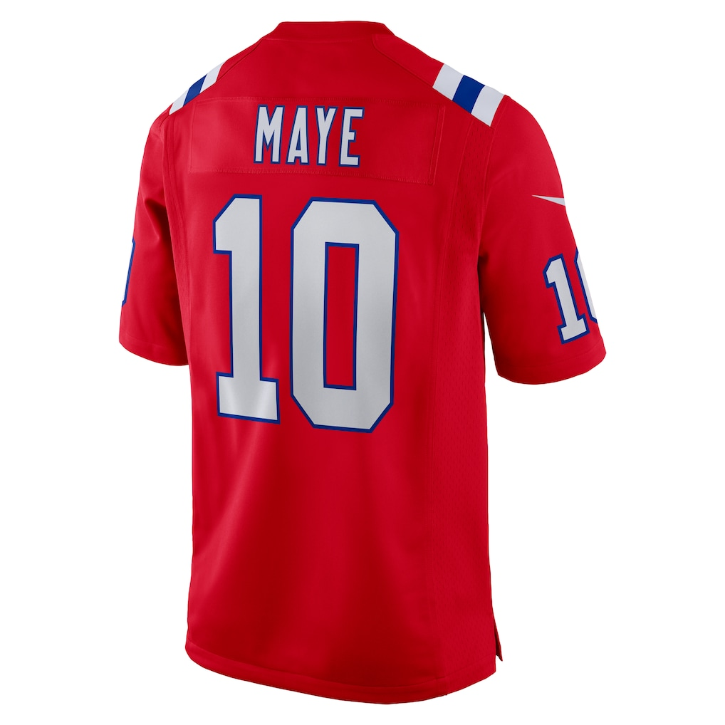 Kooe NE.Patriots #10 Drake Maye Red Player Game Stitched Jerseys