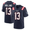 Kooe NE.Patriots #13 Mack Hollins Player Navy Home Game Stitched Jerseys