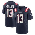 Kooe NE.Patriots #13 Mack Hollins Player Navy Home Game Stitched Jerseys