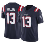 Kooe NE.Patriots #13 Mack Hollins Player Navy Limited Vapor F.U.S.E. Home Game Stitched Jerseys