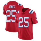 Kooe NE.Patriots #25 Marcus Jones Player Red Vapor Untouchable Home Game Stitched Jerseys