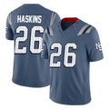 Kooe NE.Patriots #26 Hassan Haskins Player Blue Limited Rivalries Collection Home Game Stitched Jerseys