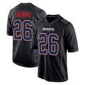 Kooe NE.Patriots #26 Hassan Haskins Player Carbon Fashion Limited Home Game Stitched Jerseys
