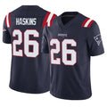 Kooe NE.Patriots #26 Hassan Haskins Player Navy Limited Vapor F.U.S.E. Home Game Stitched Jerseys