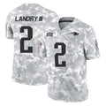 Kooe NE.Patriots #2 Harold Landry III Player Arctic Camo Salute To Service Limited Game Stitched Jerseys