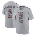 Kooe NE.Patriots #2 Harold Landry III Player Gray Fashion Limited Home Game Stitched Jerseys