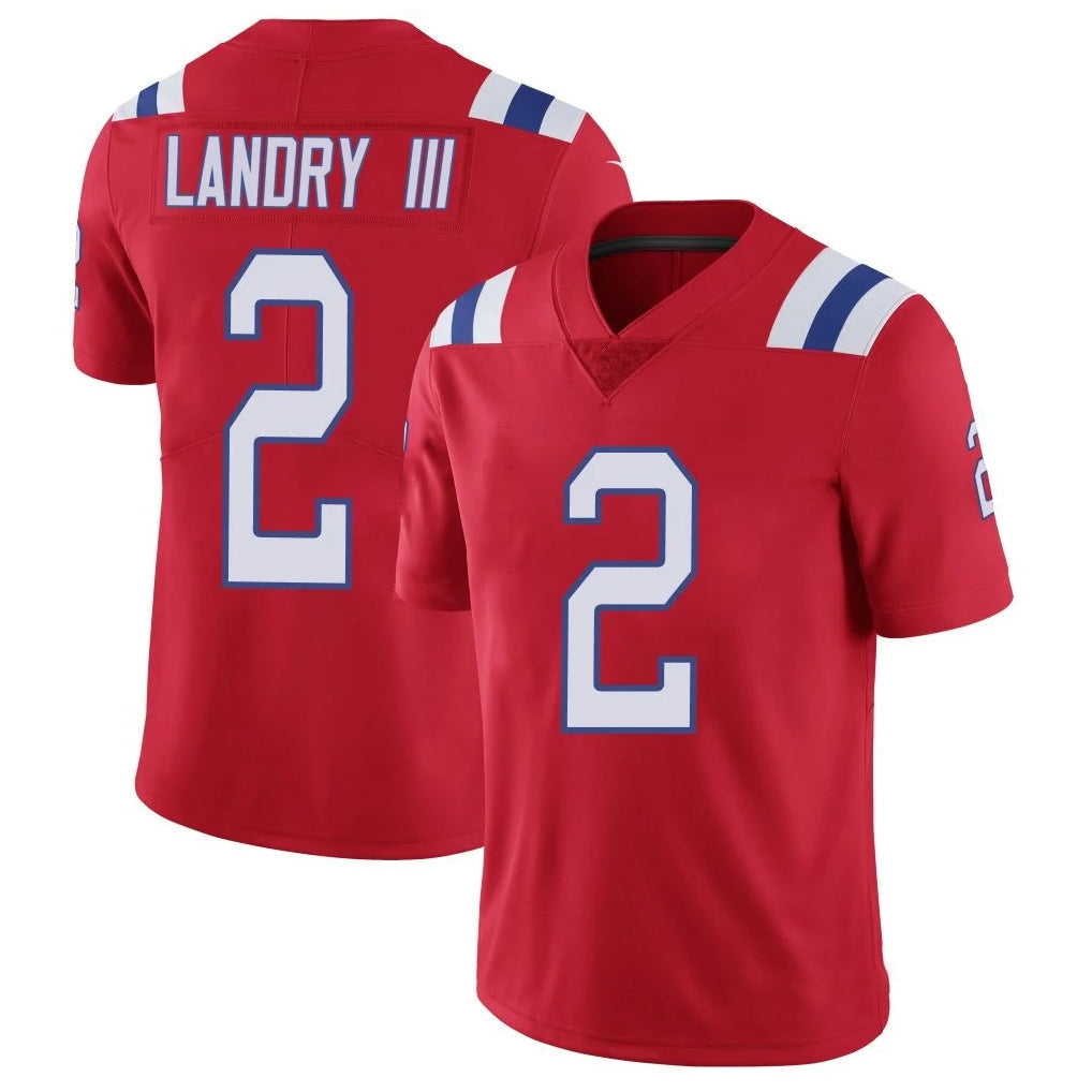 Kooe NE.Patriots #2 Harold Landry III Player Red Vapor Untouchable Home Game Stitched Jerseys