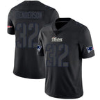 Kooe NE.Patriots #32 TreVeyon Henderson Player Black Limited Impact Stitched Jerseys