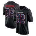 Kooe NE.Patriots #32 TreVeyon Henderson Player Carbon Fashion Limited Home Game Stitched Jerseys