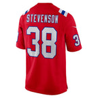Kooe NE.Patriots #38 Rhamondre Stevenson Player Red Home Game Stitched Jerseys