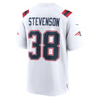 Kooe NE.Patriots #38 Rhamondre Stevenson Player White Home Game Stitched Jerseys