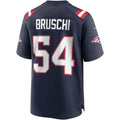 Kooe NE.Patriots #54 Tedy Bruschi Navy Game Retired Player Stitched Jerseys