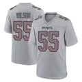 Kooe NE.Patriots #55 Jared Wilson Player Gray Fashion Limited Home Game Stitched Jerseys