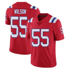 Kooe NE.Patriots #55 Jared Wilson Player Red Vapor Untouchable Home Game Stitched Jerseys