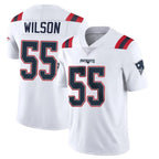 Kooe NE.Patriots #55 Jared Wilson Player White Vapor Untouchable Home Game Stitched Jerseys