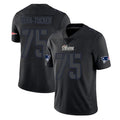 Kooe NE.Patriots #75 Alijah Vera-Tucker Player Black Impact LImited Home Game Stitched Jerseys