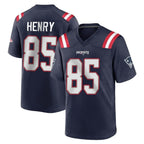 Kooe NE.Patriots #85 Hunter Henry Player Navy Home Game Stitched Jerseys