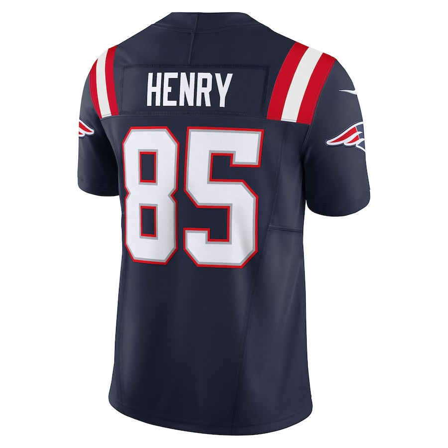 Kooe NE.Patriots #85 Hunter Henry Player Navy Vapor F.U.S.E. Limited Stitched Jerseys