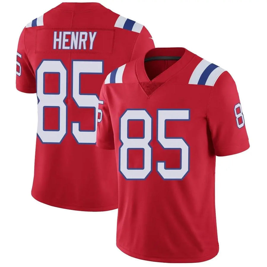 Kooe NE.Patriots #85 Hunter Henry Player Red Vapor Limited Stitched Jerseys