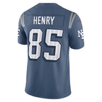 Kooe NE.Patriots #85 Hunter Henry Player Storm Blue Rivalries Collection Limited Stitched Jerseys