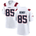 Kooe NE.Patriots #85 Hunter Henry Player White Home Game Stitched Jerseys