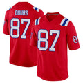 Kooe NE.Patriots #87 Romeo Doubs Player Red Home Game Stitched Jerseys
