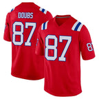 Kooe NE.Patriots #87 Romeo Doubs Player Red Home Game Stitched Jerseys