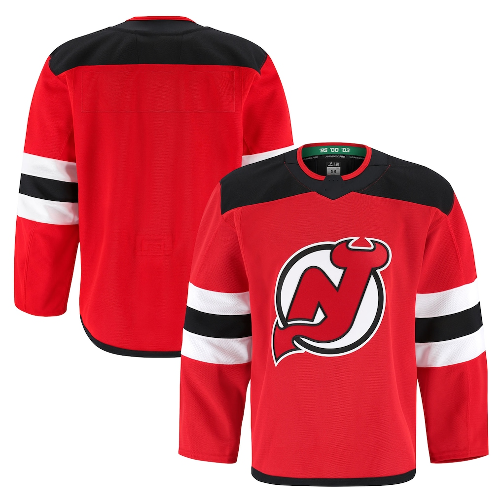 Kooe N.Jersey Devils Red Home Authentic Pro Jerseys