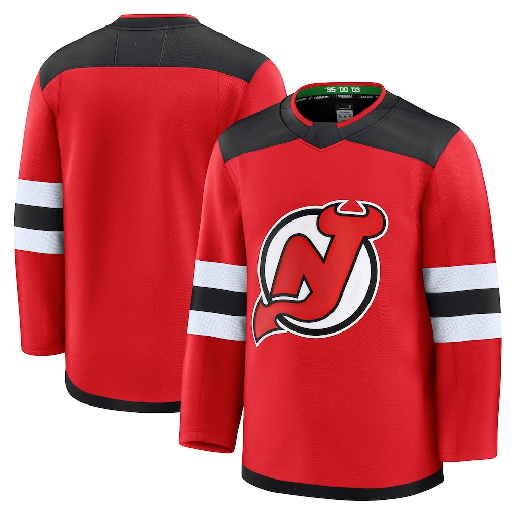 Kooe N.Jersey Devils Red Home Premium Jerseys