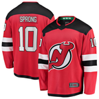 Kooe N.Jersey Devils #10 Daniel Sprong Red Home Breakaway Jerseys