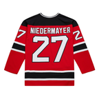 Kooe N.Jersey Devils #27 Scott Niedermayer Red 200001 Power Play Jerseys