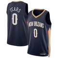 Kooe NO.Pelicans #0 Jeremiah Fears Navy Swingman Stitched Jerseys- Icon Edition