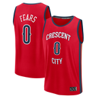 Kooe NO.Pelicans #0 Jeremiah Fears Red Fast Break Replica Player Stitched Jerseys- Statement Edition