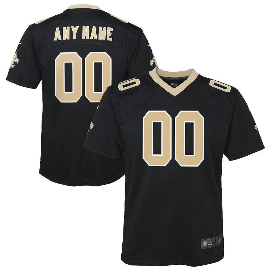 Kooe Custom NO.Saints Home Game Stitched Jerseys