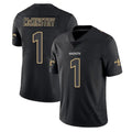 Kooe NO.Saints #1 Kool-Aid McKinstry Player Black Impact Limited Home Game Stitched Jerseys