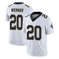 Kooe NO.Saints #20 Pete Werner Player White Limited Vapor Untouchable Home Game Stitched Jerseys