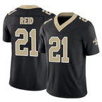 Kooe NO.Saints #21 Justin Reid Player Black Limited Vapor F.U.S.E. Home Game Stitched Jerseys