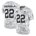Kooe NO.Saints #22 Martin Emerson Jr. Player Arctic Camo Salute To Service Limited Game Stitched Jerseys