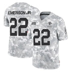 Kooe NO.Saints #22 Martin Emerson Jr. Player Arctic Camo Salute To Service Limited Game Stitched Jerseys