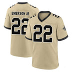 Kooe NO.Saints #22 Martin Emerson Jr. Player Gold Home Game Stitched Jerseys