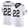 Kooe NO.Saints #22 Martin Emerson Jr. Player White Limited Vapor F.U.S.E. Home Game Stitched Jerseys