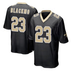 Kooe NO.Saints #23 Julian Blackmon Player Black Home Game Stitched Jerseys