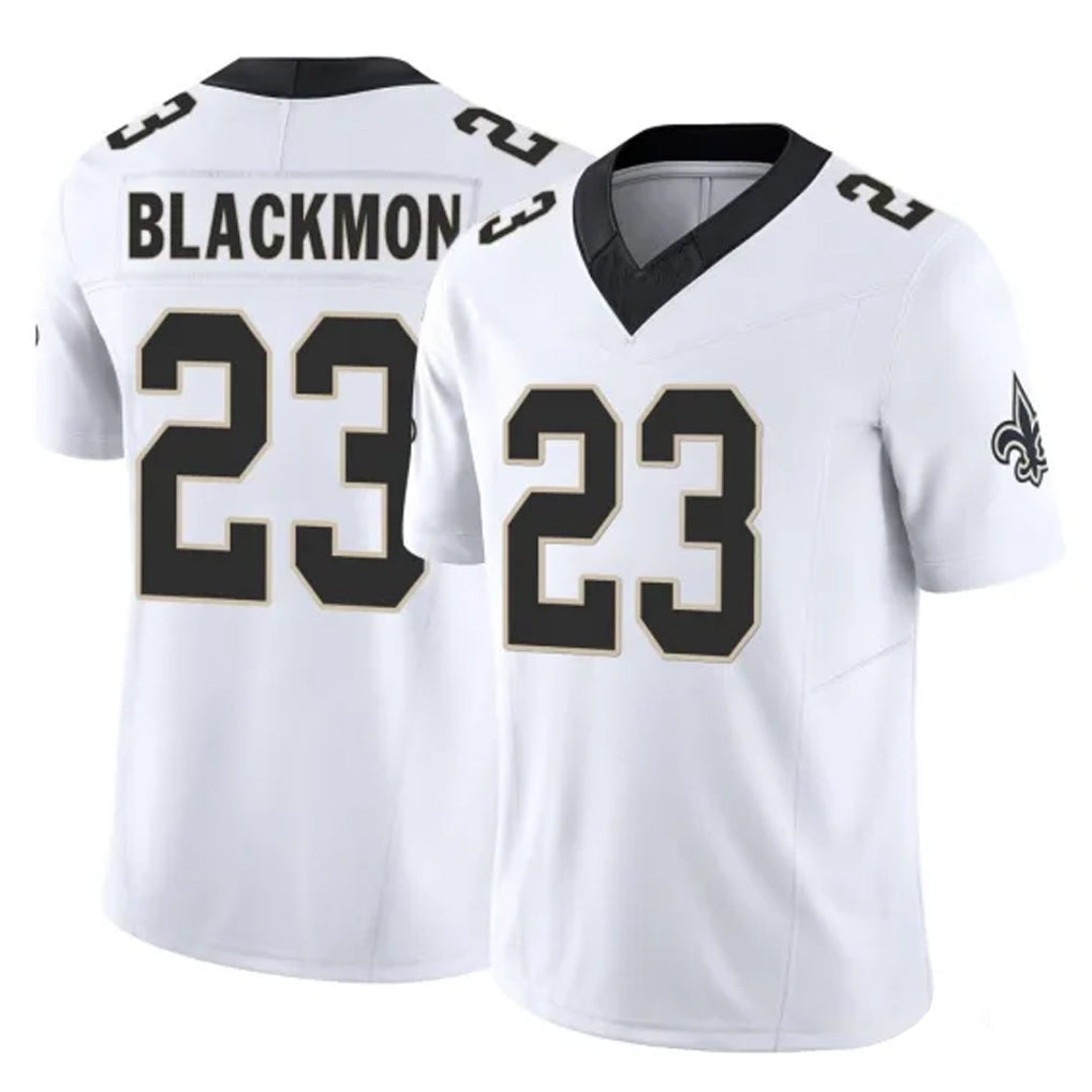 Kooe NO.Saints #23 Julian Blackmon Player White Limited Vapor F.U.S.E. Home Game Stitched Jerseys