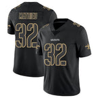 Kooe NO.Saints #32 Tyrann Mathieu Player Limited Black Impact Stitched Jerseys