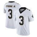 Kooe NO.Saints #3 Travis Etienne Jr. Player White Limited Vapor Untouchable Home Game Stitched Jerseys