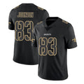 Kooe NO.Saints #83 Juwan Johnson Player Black Impact Limited Home Game Stitched Jerseys