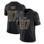 Kooe NO.Saints #87 Noah Fant Player Black Impact Limited Home Game Stitched Jerseys